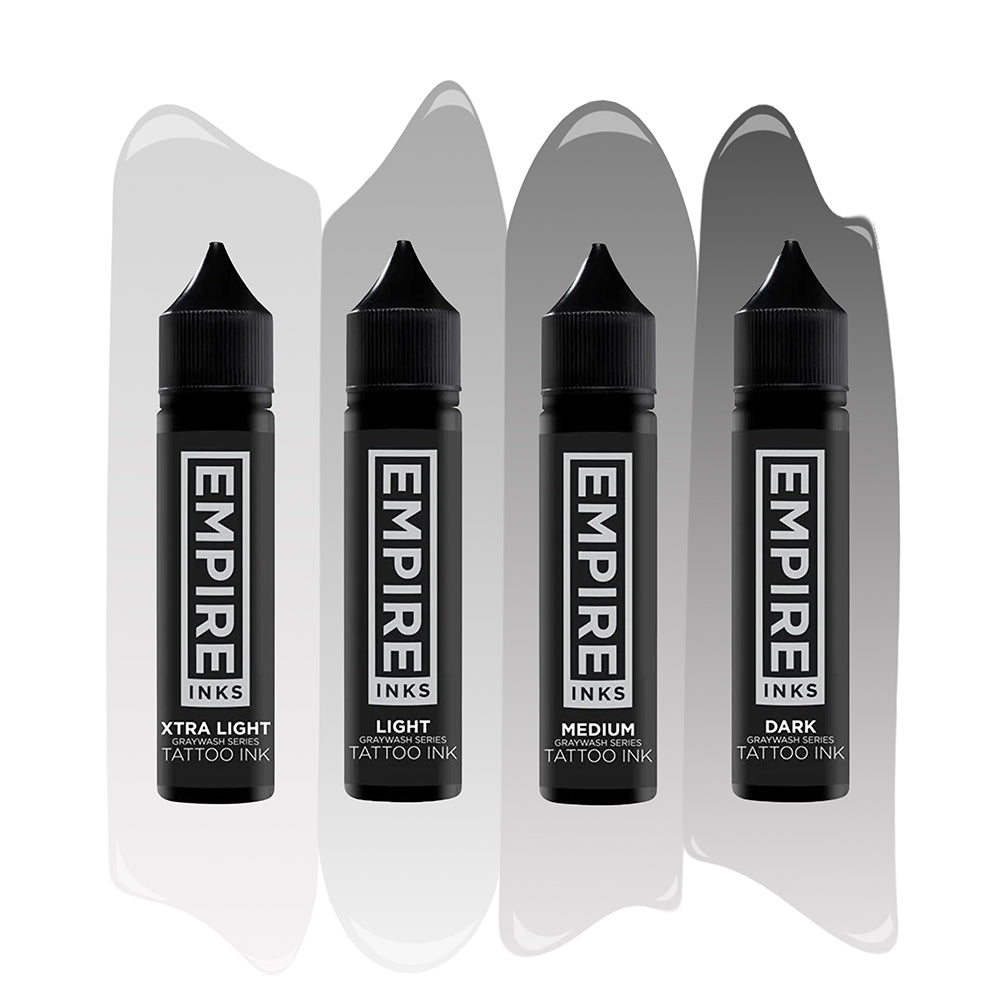 Empire Inks Graywash Series — 4-Stage Graywash Set — Pick Size