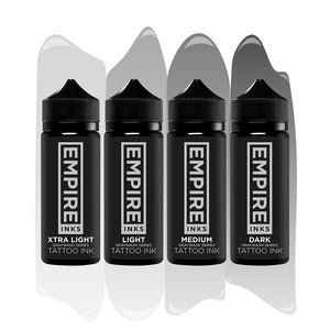 Empire Inks Graywash Series — 4-Stage Graywash Set — Pick Size - Painful Pleasures