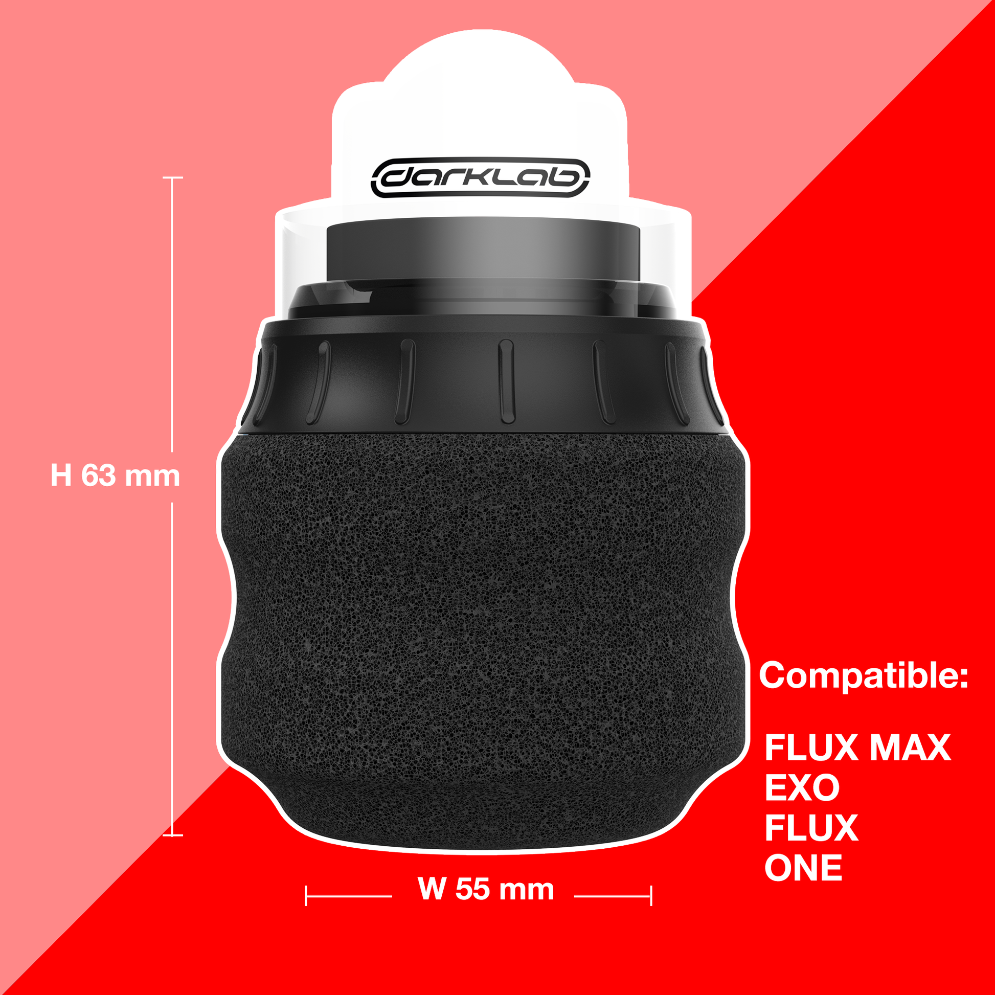 Darklab ErgoShield 55mm Grip - Box of 24