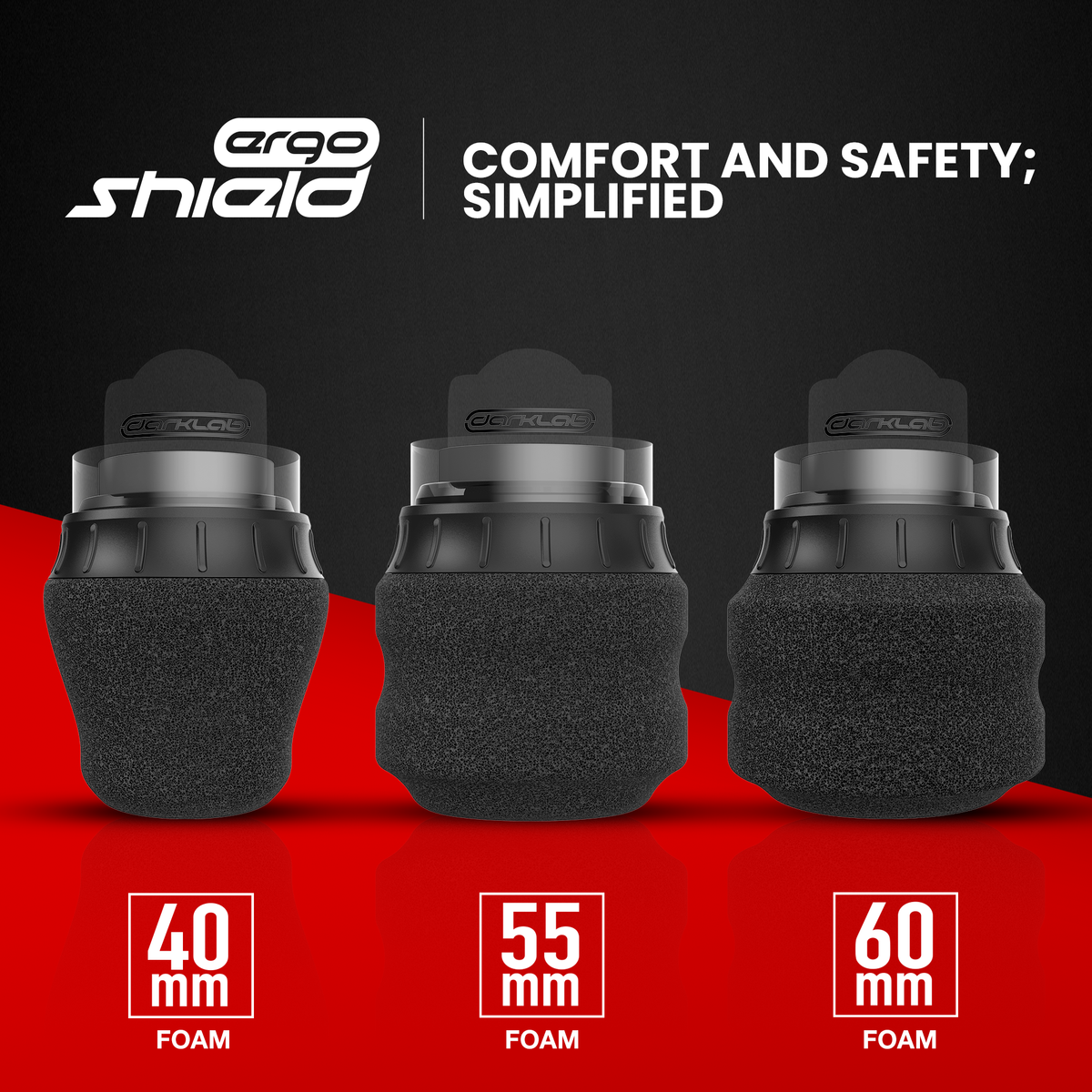 Darklab ErgoShield 55mm Grip - Box of 24