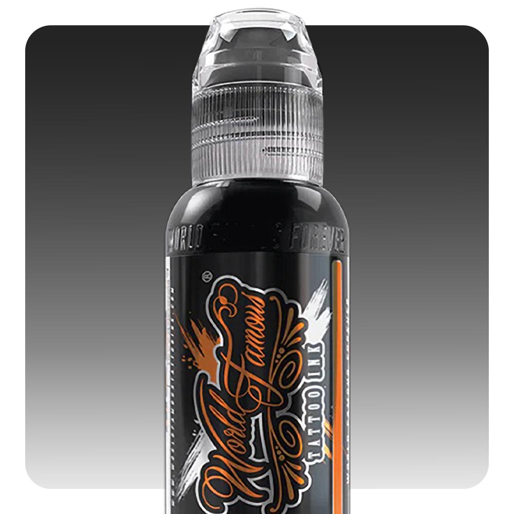 Erich Rabel R4 Very Light Shade — World Famous Tattoo Ink — 4oz