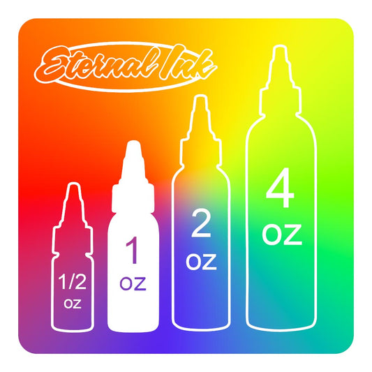 Eternal Tattoo Ink - 1oz Bottle - Pick Your Color - Painful Pleasures