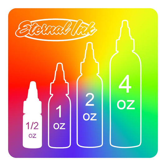 Eternal Tattoo Ink - 1/2 oz Bottle - Pick Your Color