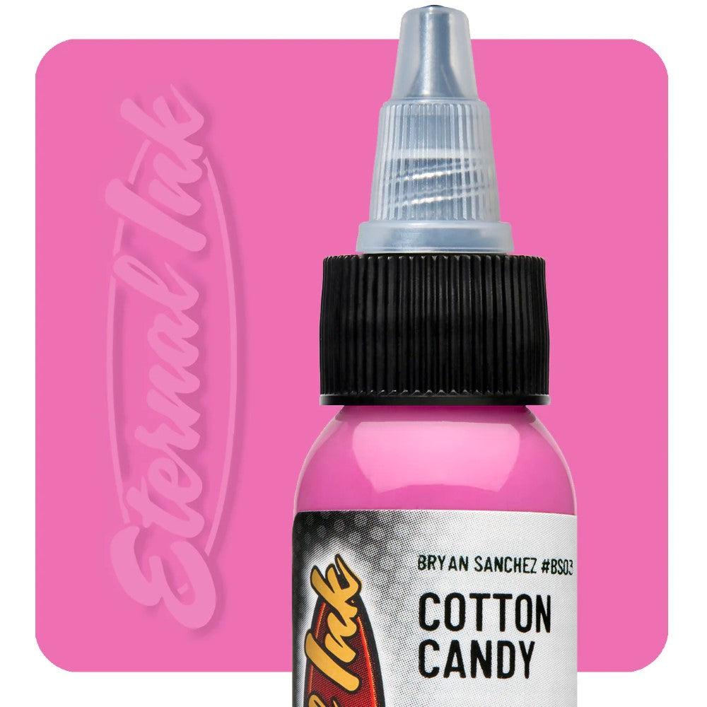 Eternal Tattoo Ink - 2oz Bottle - Pick Your Color Cotton Candy 2oz