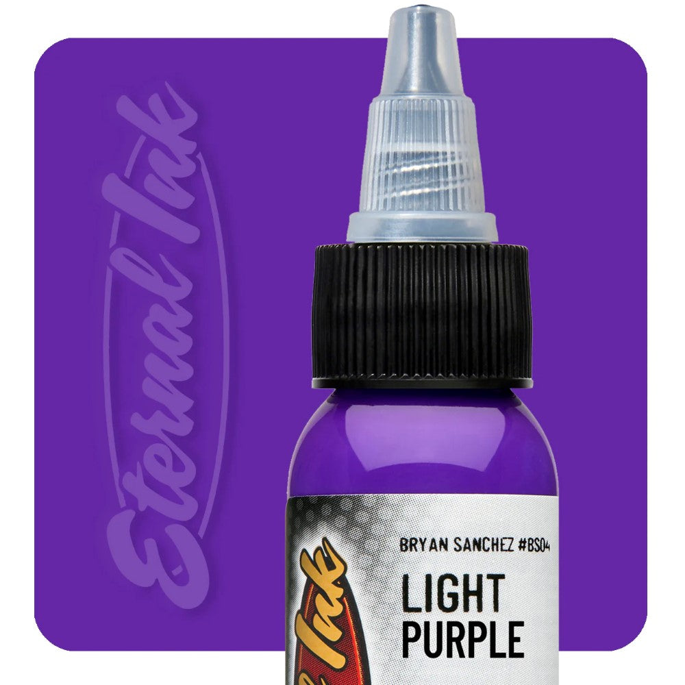 Eternal Tattoo Ink - 1/2 oz Bottle - Pick Your Color Light Purple