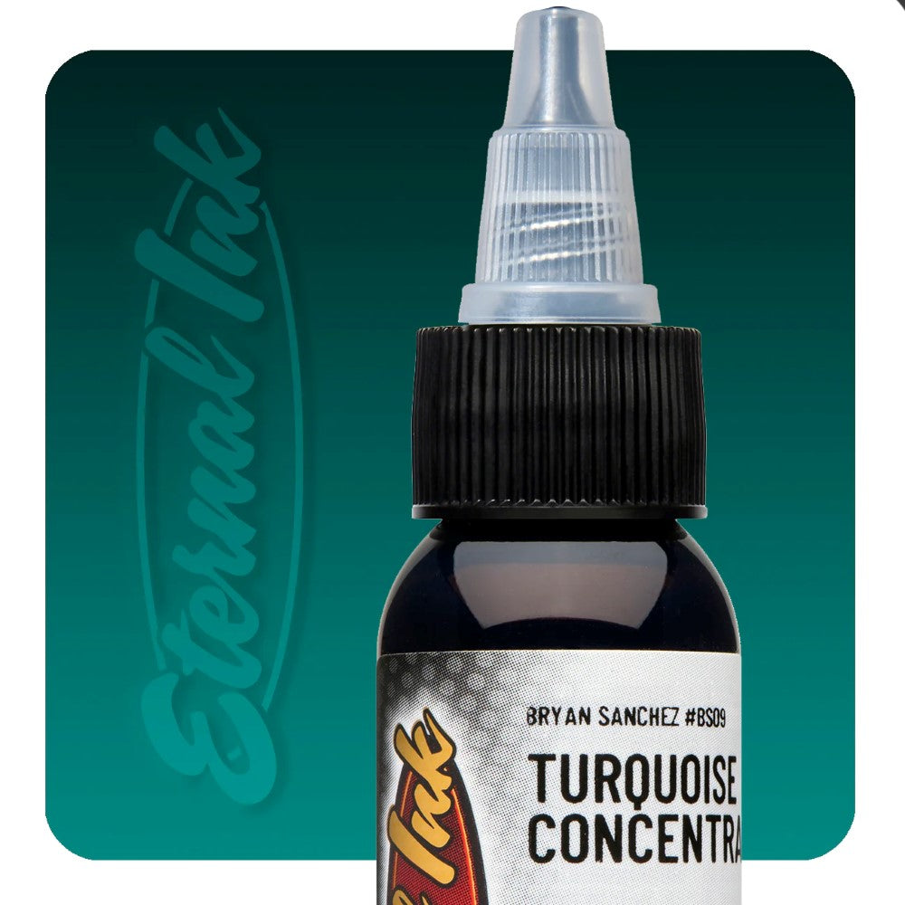 Turquoise Concentrate - Eternal Tattoo Ink - Pick Your Size