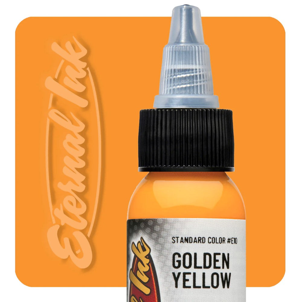 Golden Yellow - Eternal Tattoo Ink - Pick Your Size