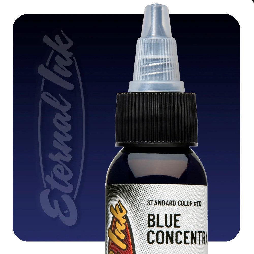 Blue Concentrate — Eternal Tattoo Ink — Pick Size - Painful Pleasures