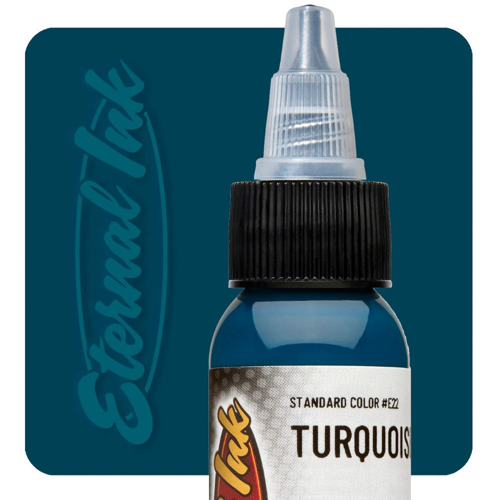 Turquoise —  Eternal Tattoo Ink — Pick Your Size