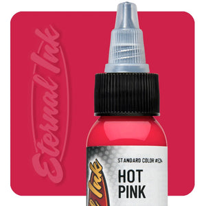 Hot Pink — Eternal Tattoo Ink — Pick Size - Painful Pleasures