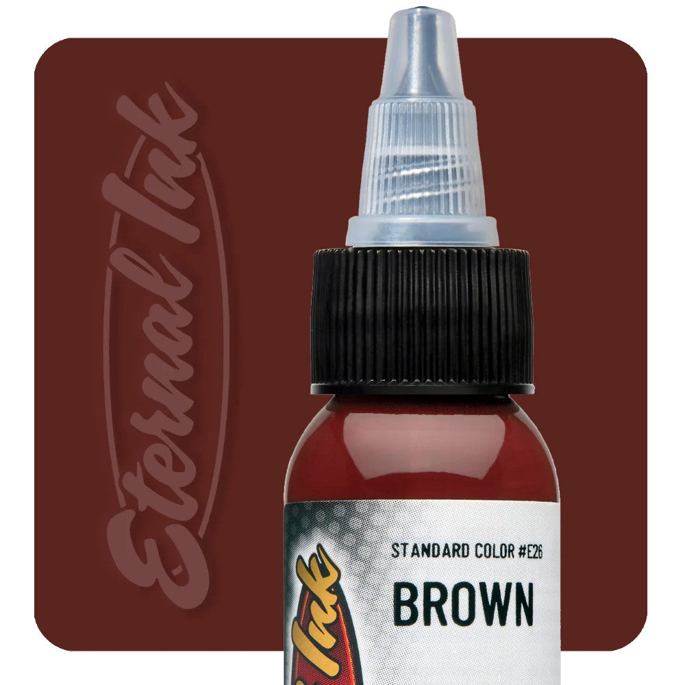 Brown — Eternal Tattoo Ink — Pick Size