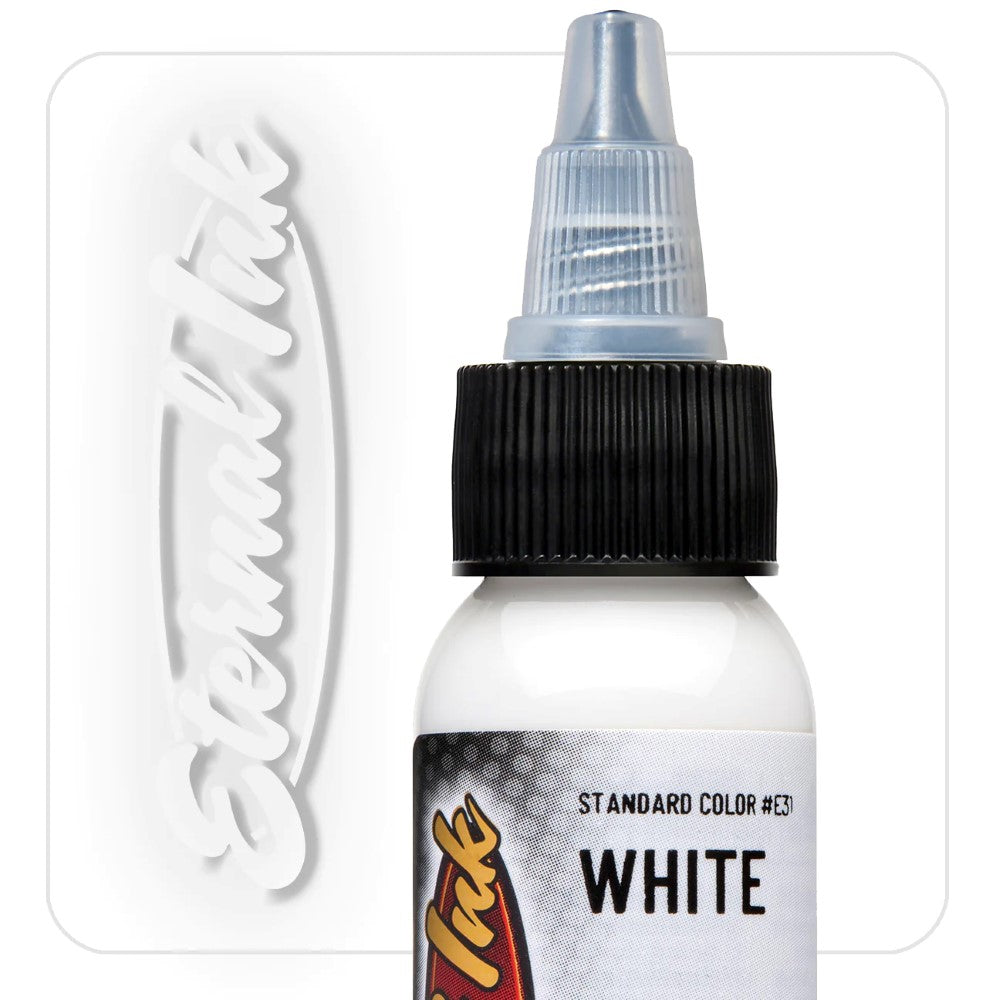 White —  Eternal Tattoo Ink — Pick Your Size