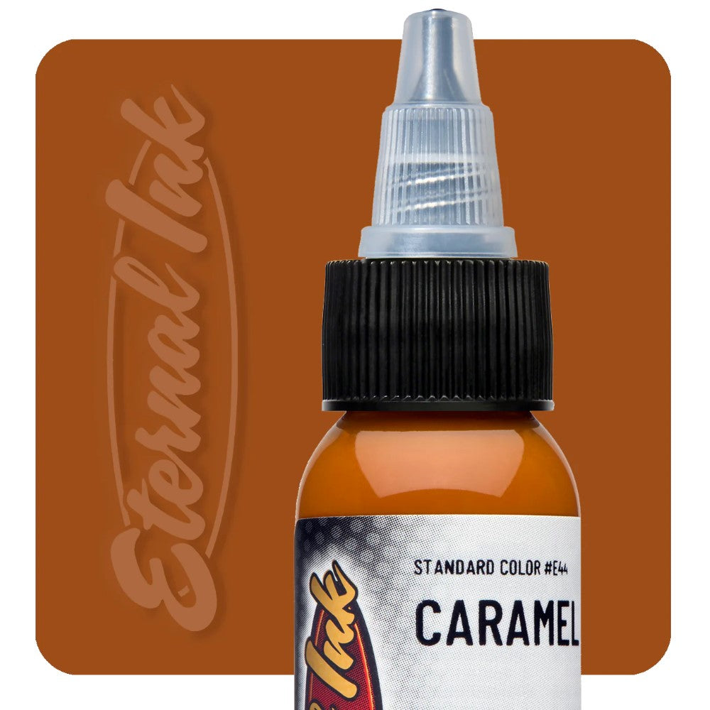 Eternal Tattoo Ink - 2oz Bottle - Pick Your Color Caramel 2oz