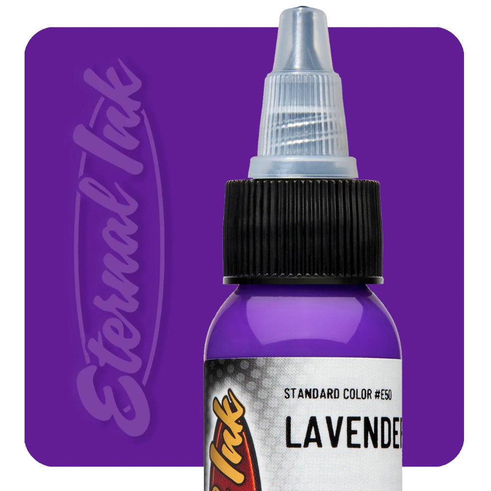 Eternal Tattoo Ink - 1/2 oz Bottle - Pick Your Color Lavender