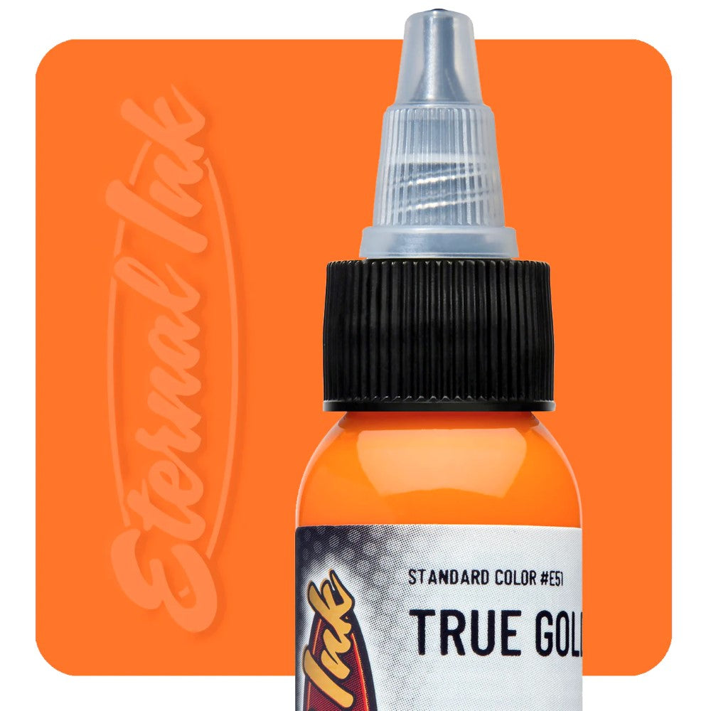 True Gold —  Eternal Tattoo Ink — Pick Your Size