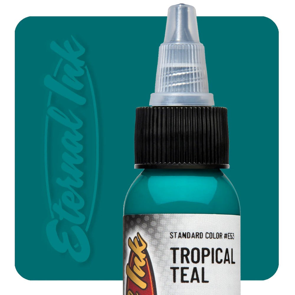 Tropical Teal —  Eternal Tattoo Ink — Pick Your Size