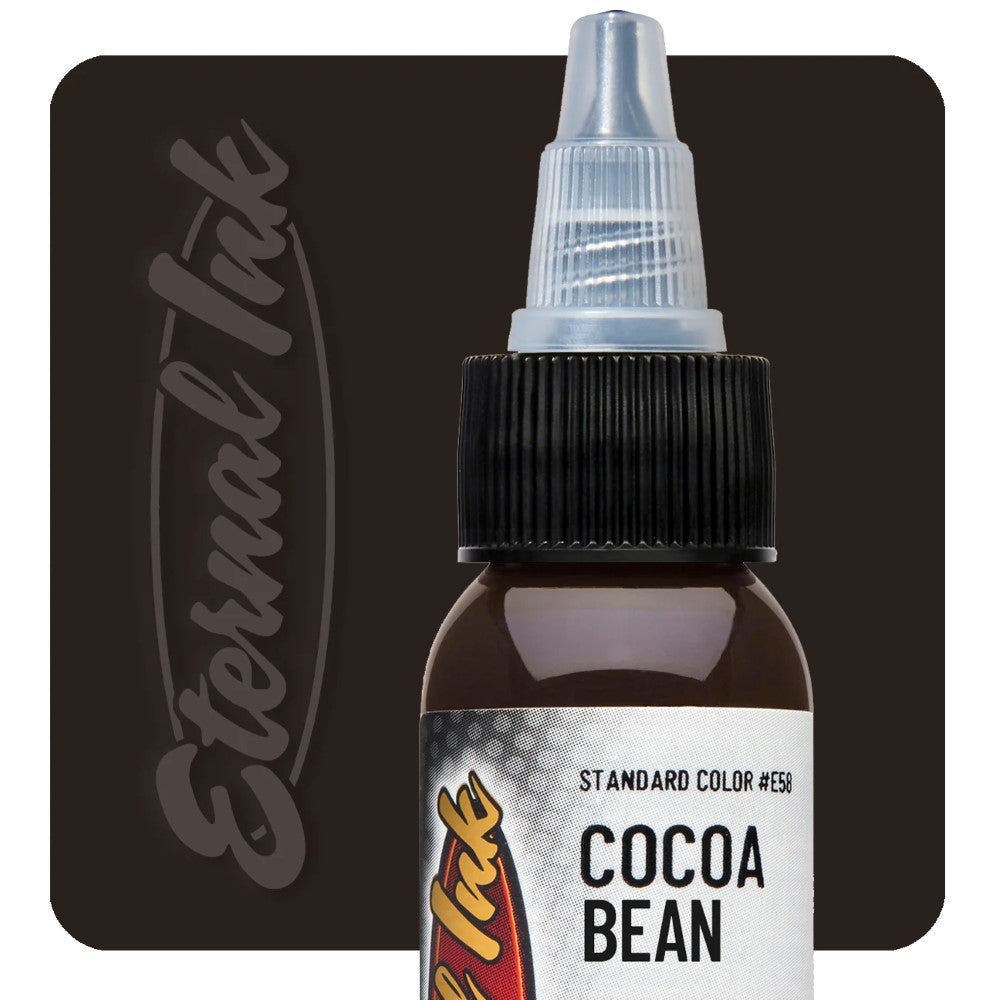 Eternal Tattoo Ink - 2oz Bottle - Pick Your Color Cocoa Bean 2oz