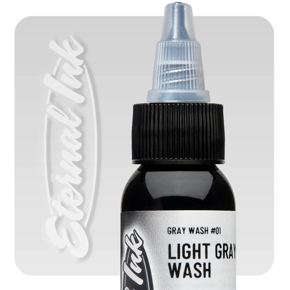Light Grey Wash - Eternal Tattoo Ink - Pick Your Size - Painful Pleasures