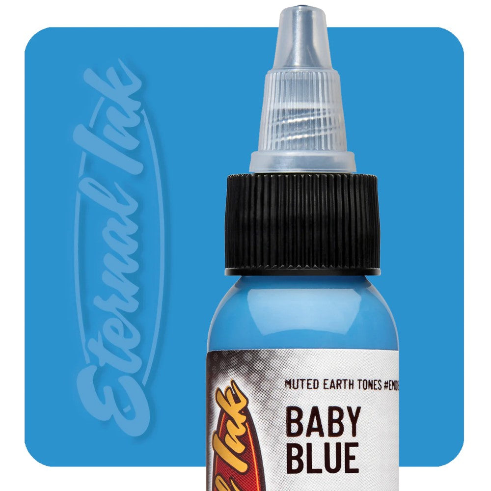 Baby Blue - Eternal Tattoo Ink - Pick Your Size - Painful Pleasures