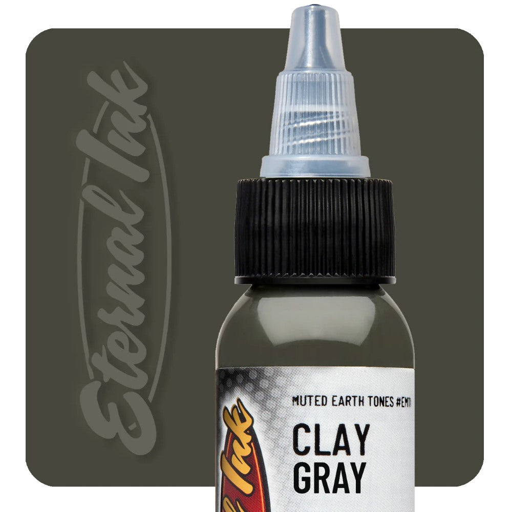 Clay Gray - Eternal Tattoo Ink - Pick Your Size