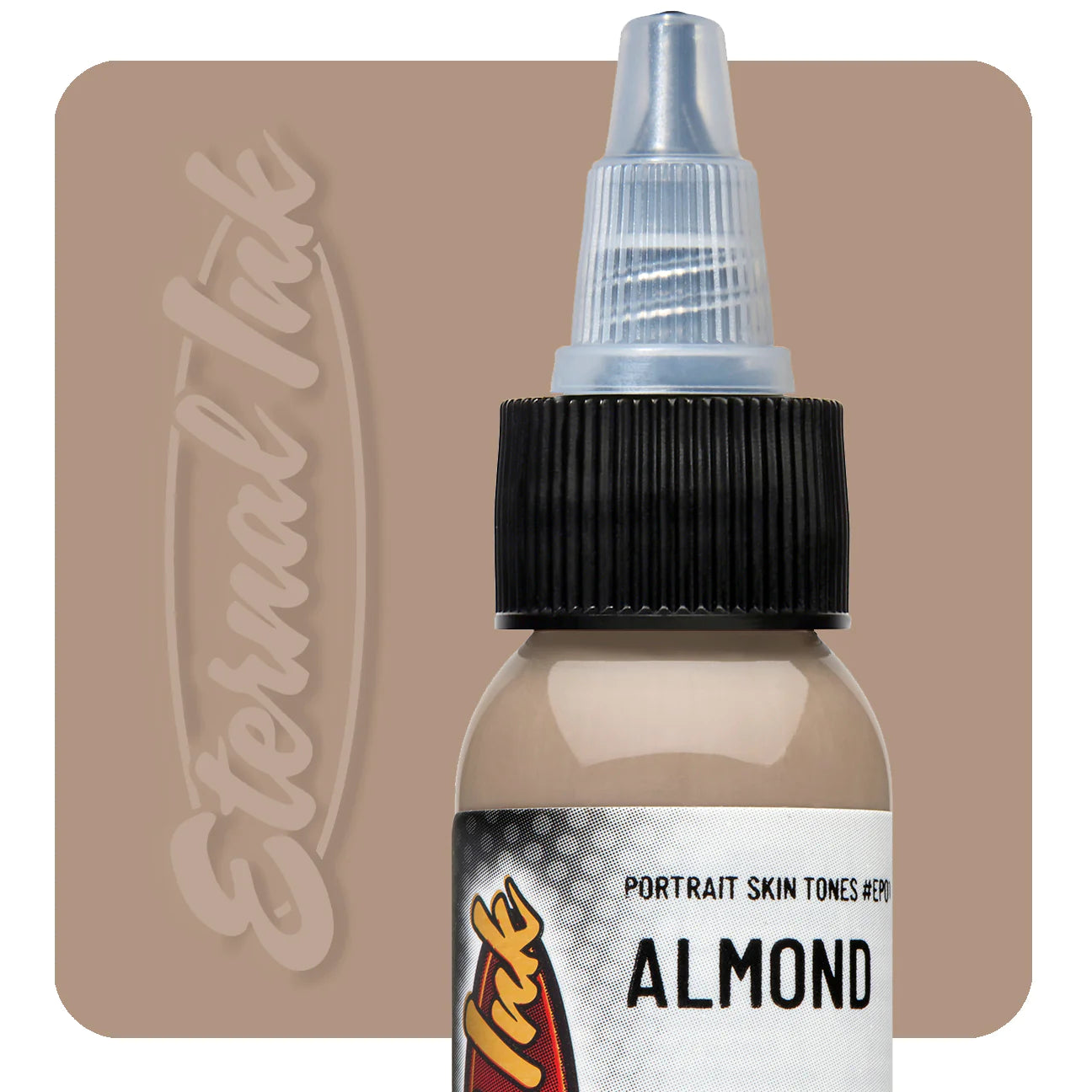 Eternal Tattoo Ink - 1oz Bottle - Pick Your Color Almond 1oz