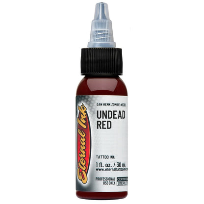 Undead Red - Eternal Tattoo Ink - Pick Your Size - Painful Pleasures