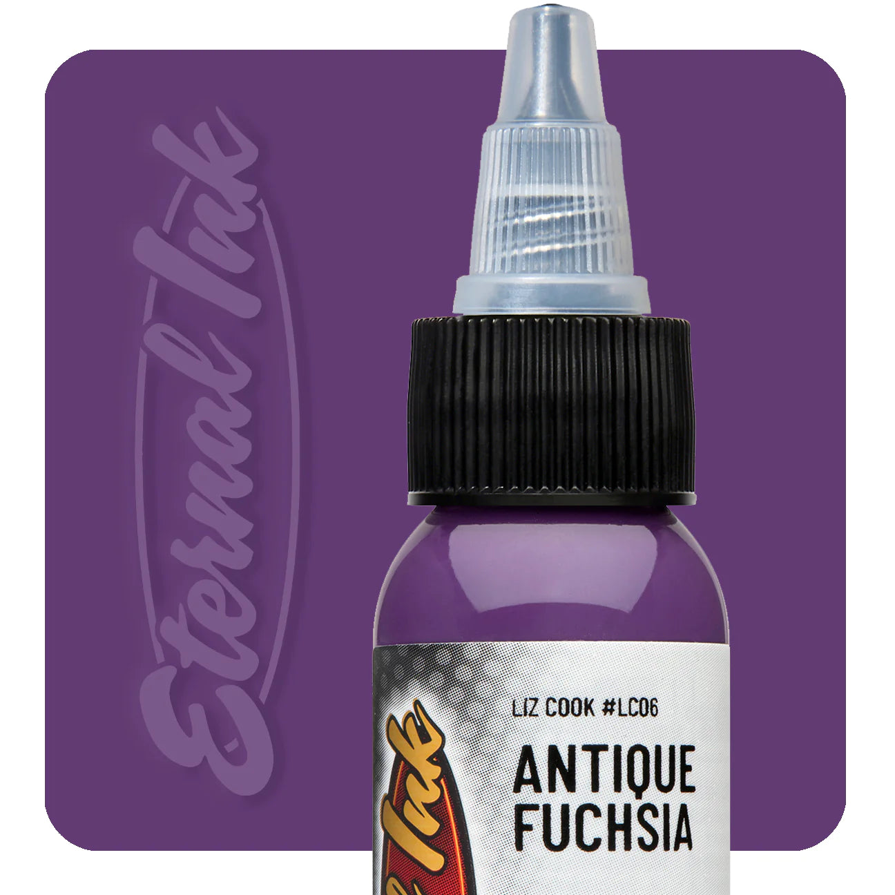 Eternal Tattoo Ink - 1oz Bottle - Pick Your Color Antique Fuchsia 1oz