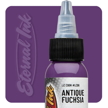 Eternal Tattoo Ink - 1oz Bottle - Pick Your Color Antique Fuchsia 1oz