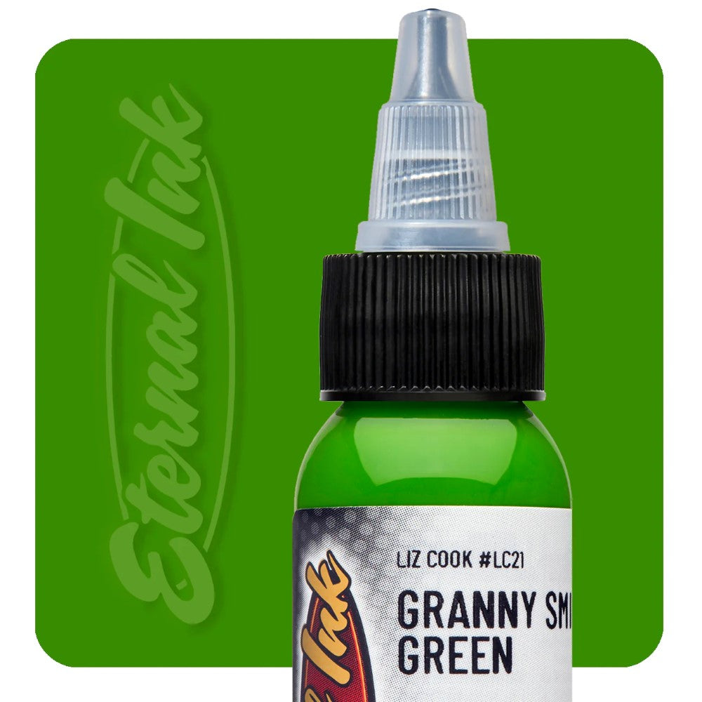 Granny Smith Green - Eternal Tattoo Ink - Pick Your Size