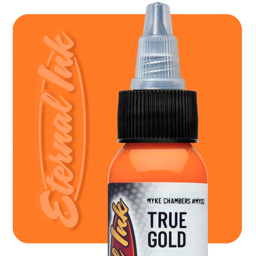 Myke Chambers True Gold — Eternal Tattoo Ink — Pick Size