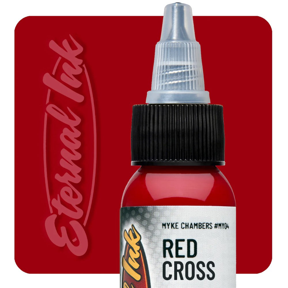 Myke Chambers Red Cross — Eternal Tattoo Ink — Pick Size