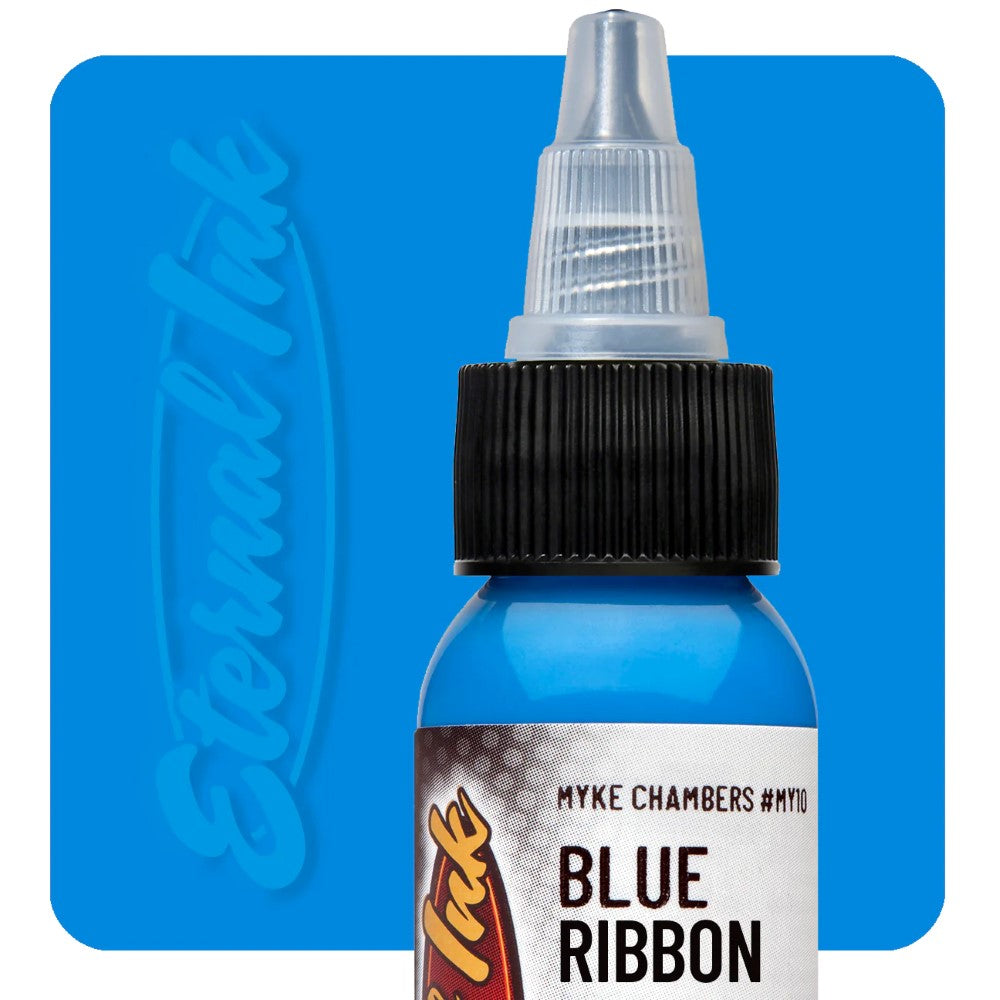 Myke Chambers Blue Ribbon — Eternal Tattoo Ink — Pick Size