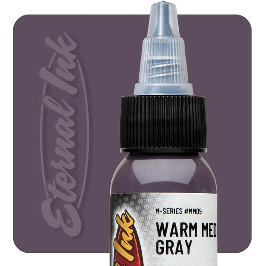 Warm Medium Gray - M Series - Eternal Tattoo Ink - Pick Your Size