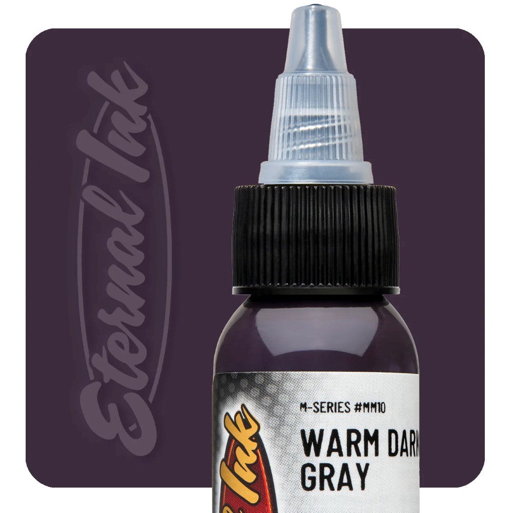 Warm Dark Gray - M Series - Eternal Tattoo Ink - Pick Your Size