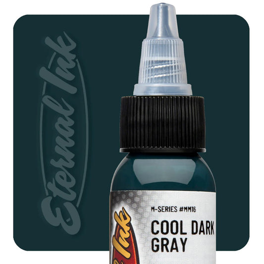 Cool Dark Gray - M Series - Eternal Tattoo Ink - Pick Your Size