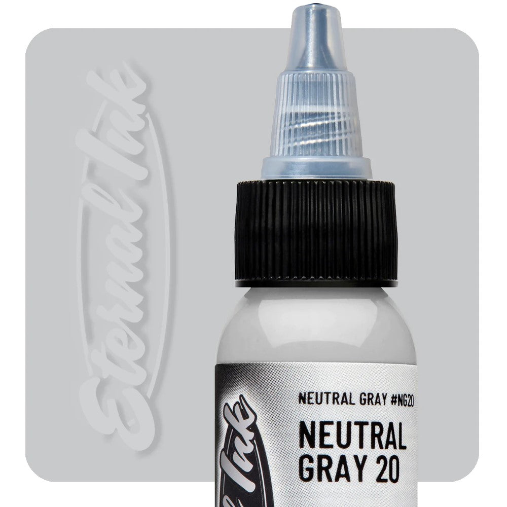 Neutral Gray_20 Tattoo Ink by Eternal Ink — Pick Size