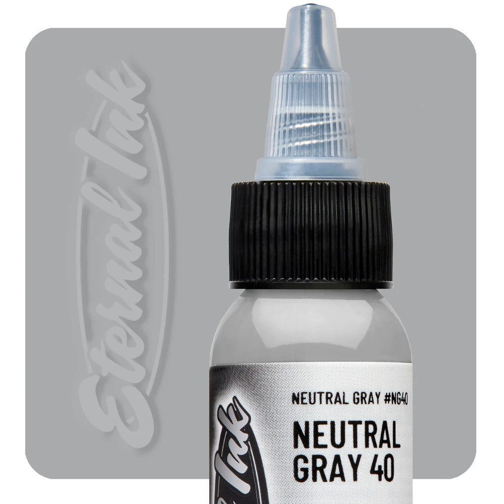 Neutral Gray_40 Tattoo Ink by Eternal Ink — Pick Size