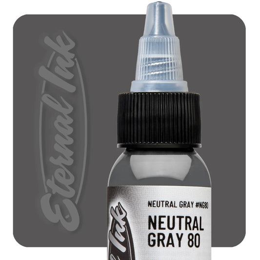 Neutral Gray_80 Tattoo Ink by Eternal Ink — Pick Size