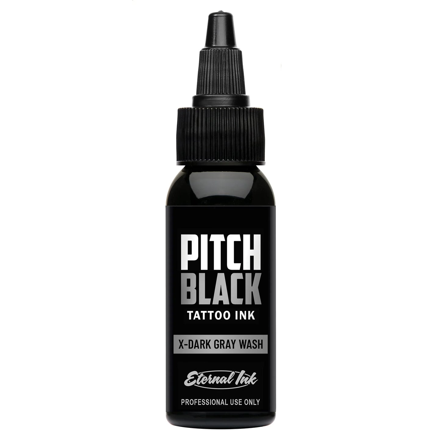 Pitch Black X-tra Dark Gray Wash — Eternal Ink — Pick Size