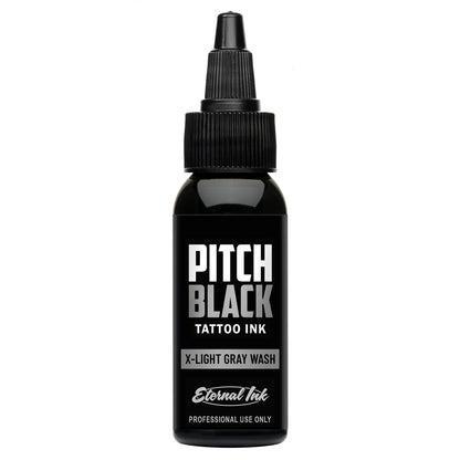 Pitch Black X-Light Gray Wash — Eternal Ink — Pick Size - Painful Pleasures