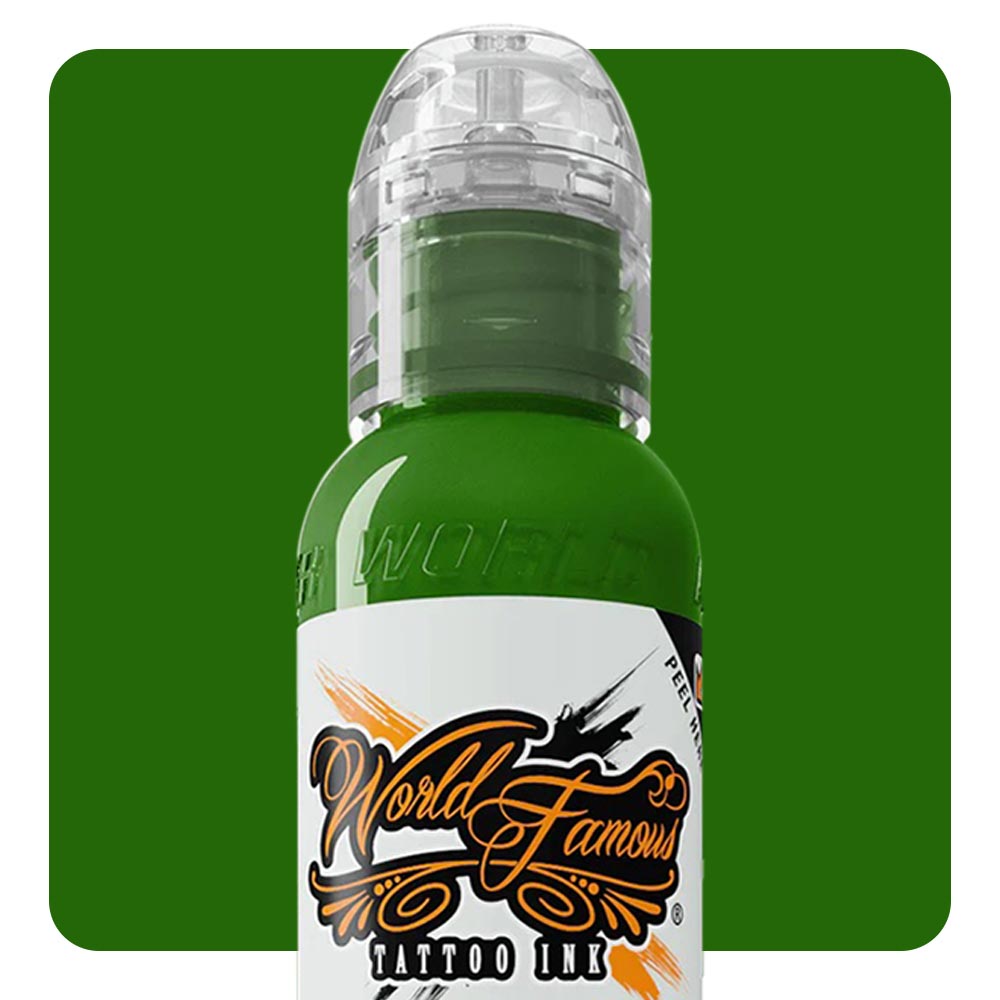 Everglades Green — World Famous Tattoo Ink — Pick Size