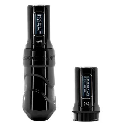 FK Irons Flux Max Tattoo Machine with 2 PowerBolt 2.0 — Pick Stroke Length and Color