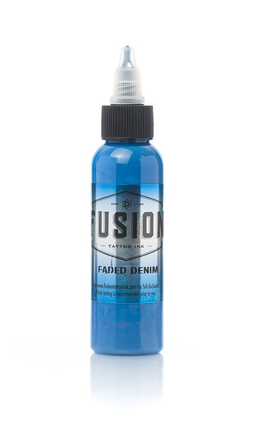 Faded Denim — Fusion Tattoo Ink — Pick Size | Painful Pleasures