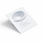 FINK CAPS — Slanted White Oval Tattoo Ink Cap