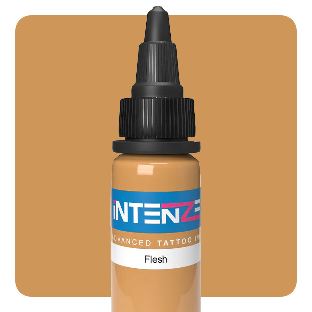 1 Bottle of Intenze Tattoo Ink - 1/2oz - Pick Your Color Flesh 1/2oz