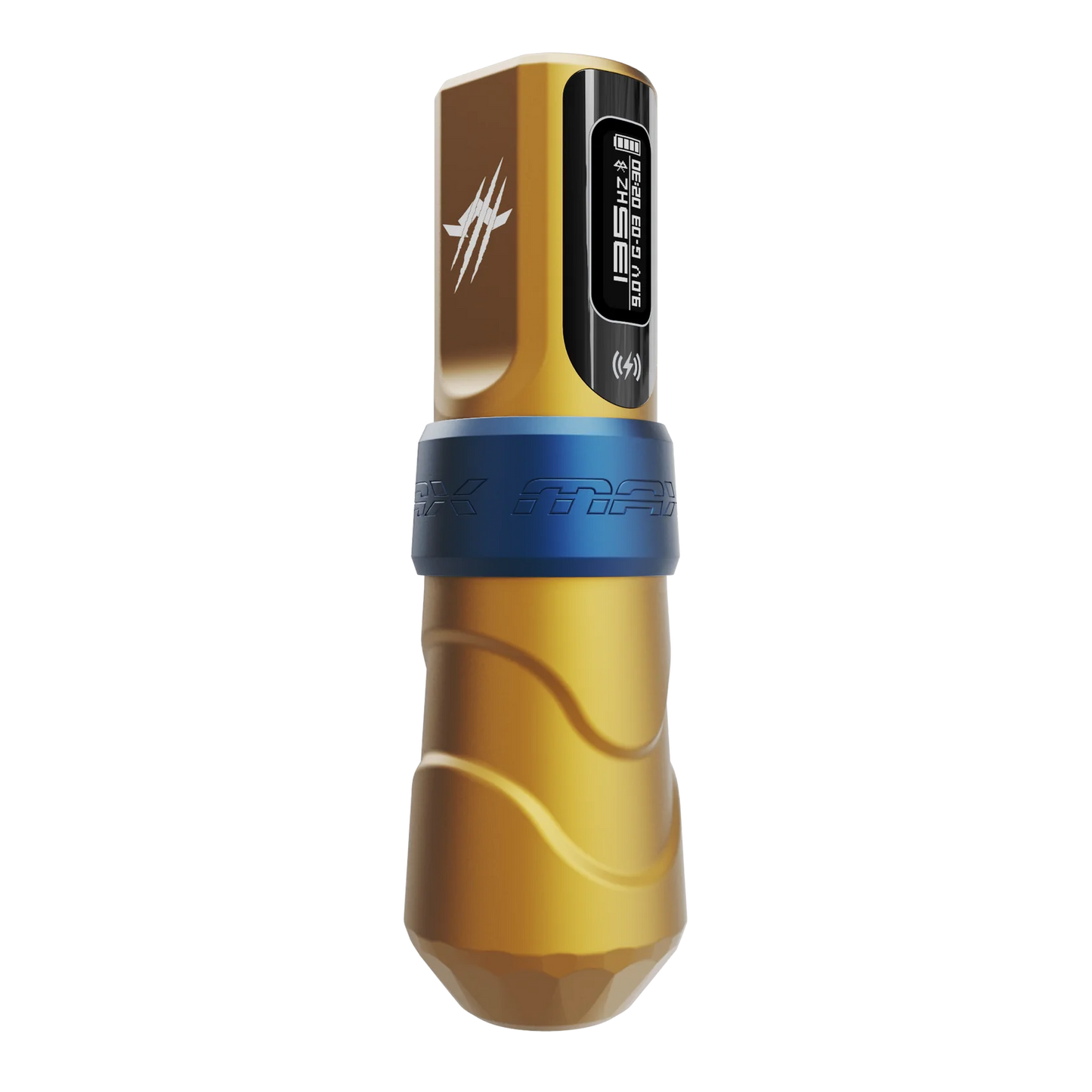 FK Irons Limited Edition Logan Flux Max Tattoo Machine with 2 PowerBolt 2.0 — 4.0mm Stroke