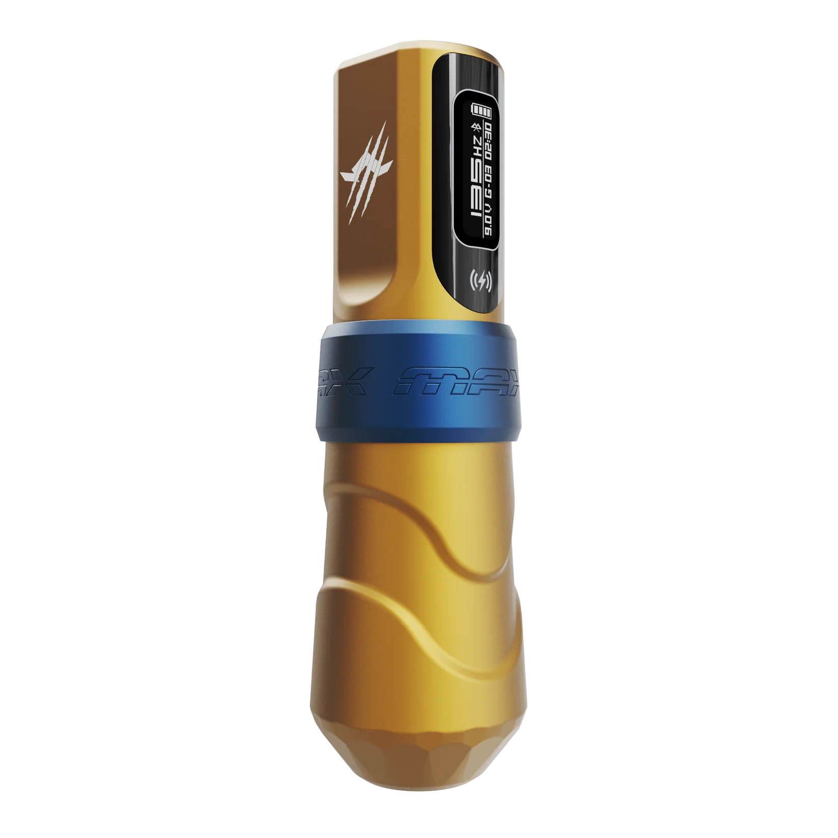 FK Irons Limited Edition Logan Flux Max Tattoo Machine with 2 PowerBolt 2.0 — 4.0mm Stroke
