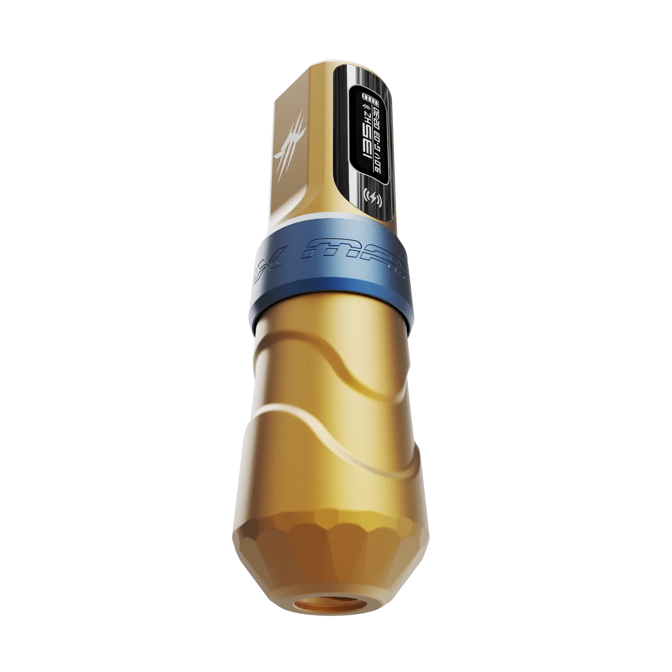 FK Irons Limited Edition Logan Flux Max Tattoo Machine with 2 PowerBolt 2.0 — 4.0mm Stroke