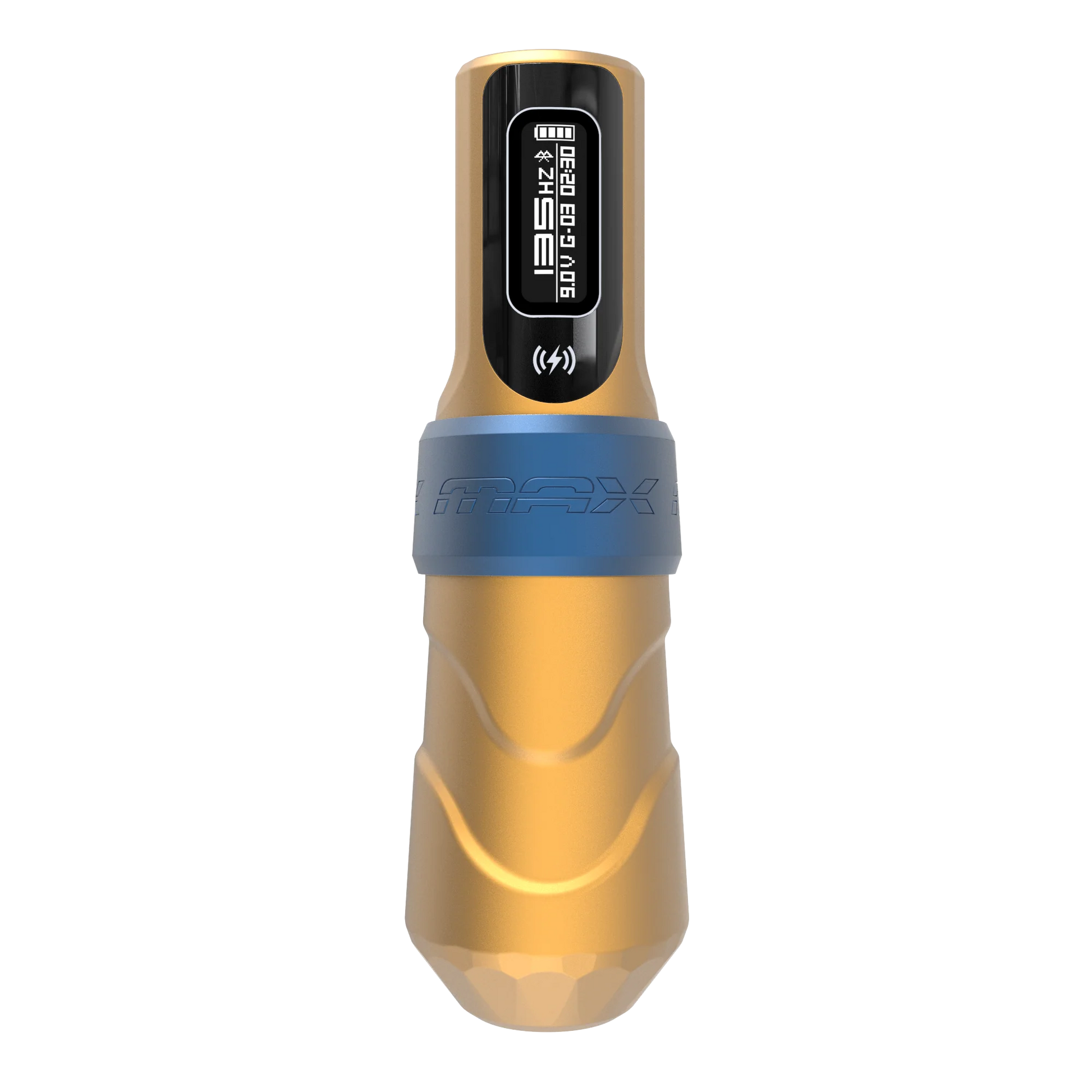 FK Irons Limited Edition Logan Flux Max Tattoo Machine with 2 PowerBolt 2.0 — 4.0mm Stroke