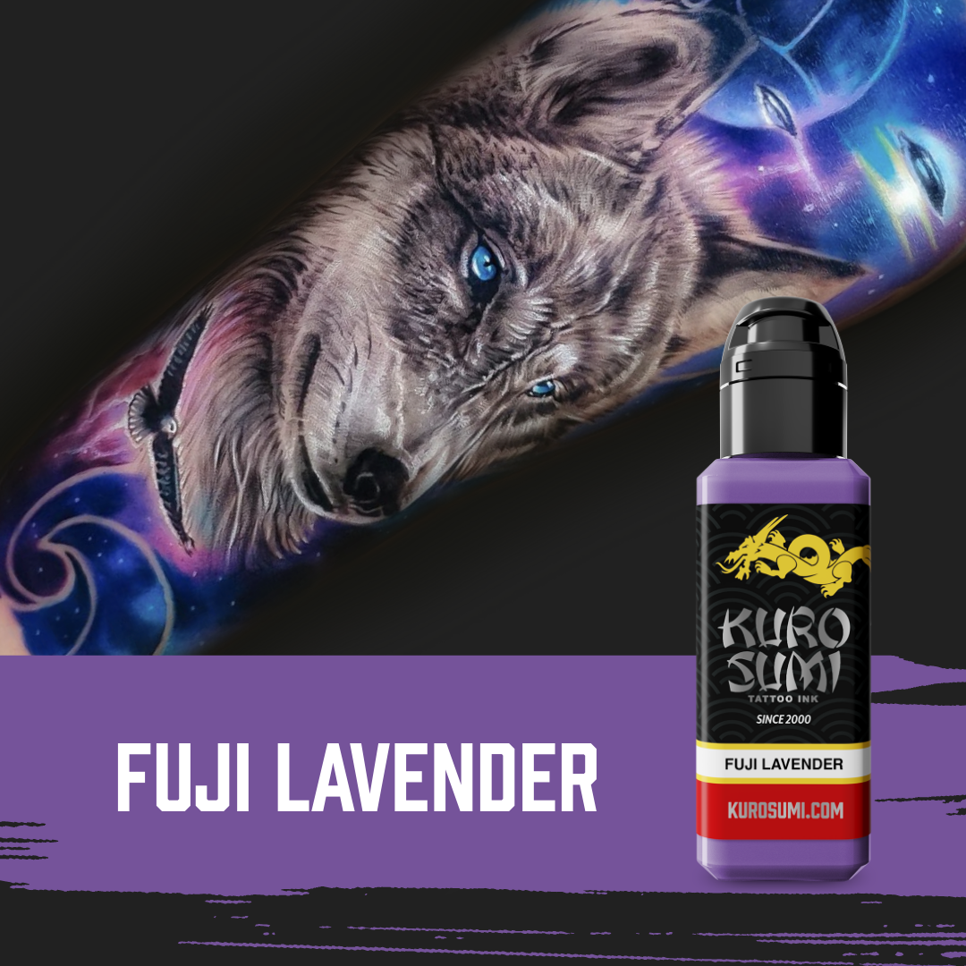 Fuji Lavender — Kuro Sumi Tattoo Ink — Pick Size